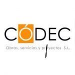 The logo for codec obras , servicios y proyectos s.l.