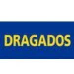 Un cartel azul con la palabra dragados.