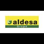 Un logotipo amarillo y verde para una empresa llamada valdesa grupo.